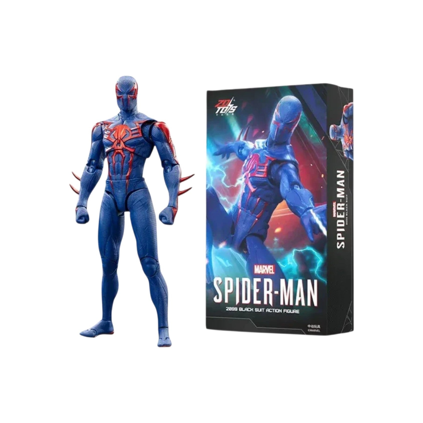 ZD Toys "Spider-Man 2099 Black Suit Action Figure