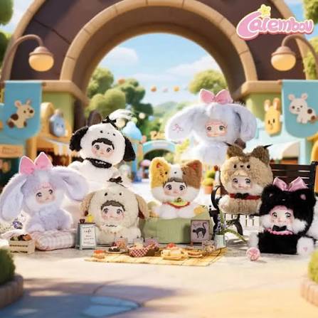 Nommi Sitting Zoo Series Plush Blind Box