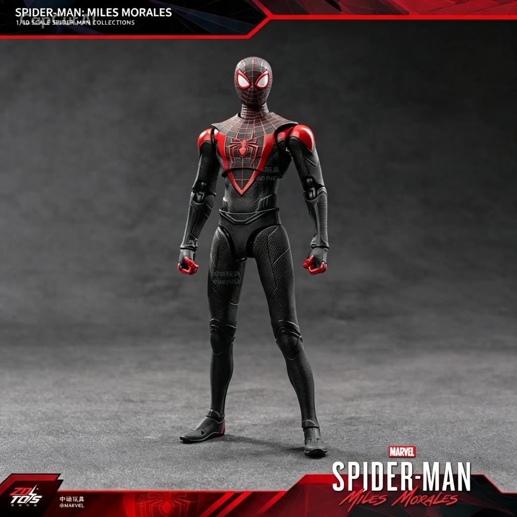 ZD Toys Spider-Man: Miles Morales 1/10 Scale Action Figure