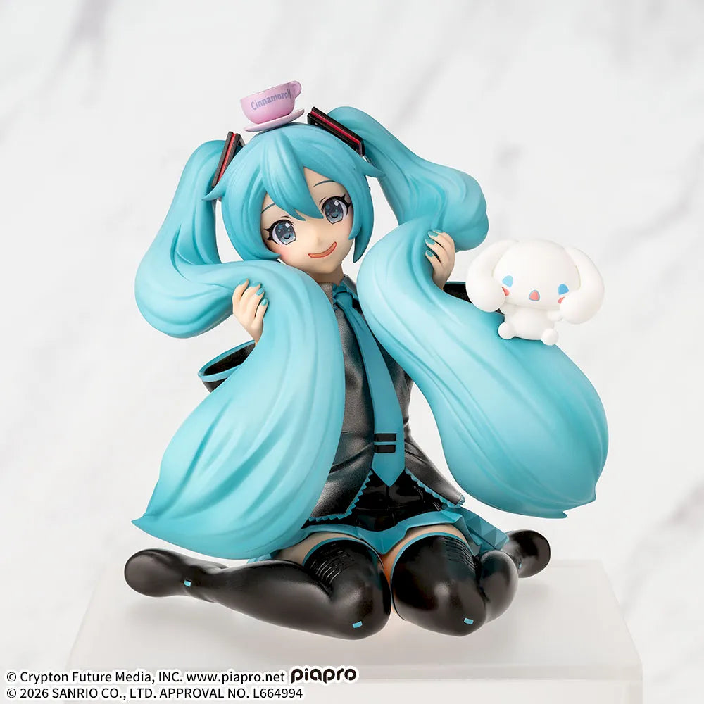 Hatsune   Miku   x   Cinnamoroll   Choconose   Premium   Figure