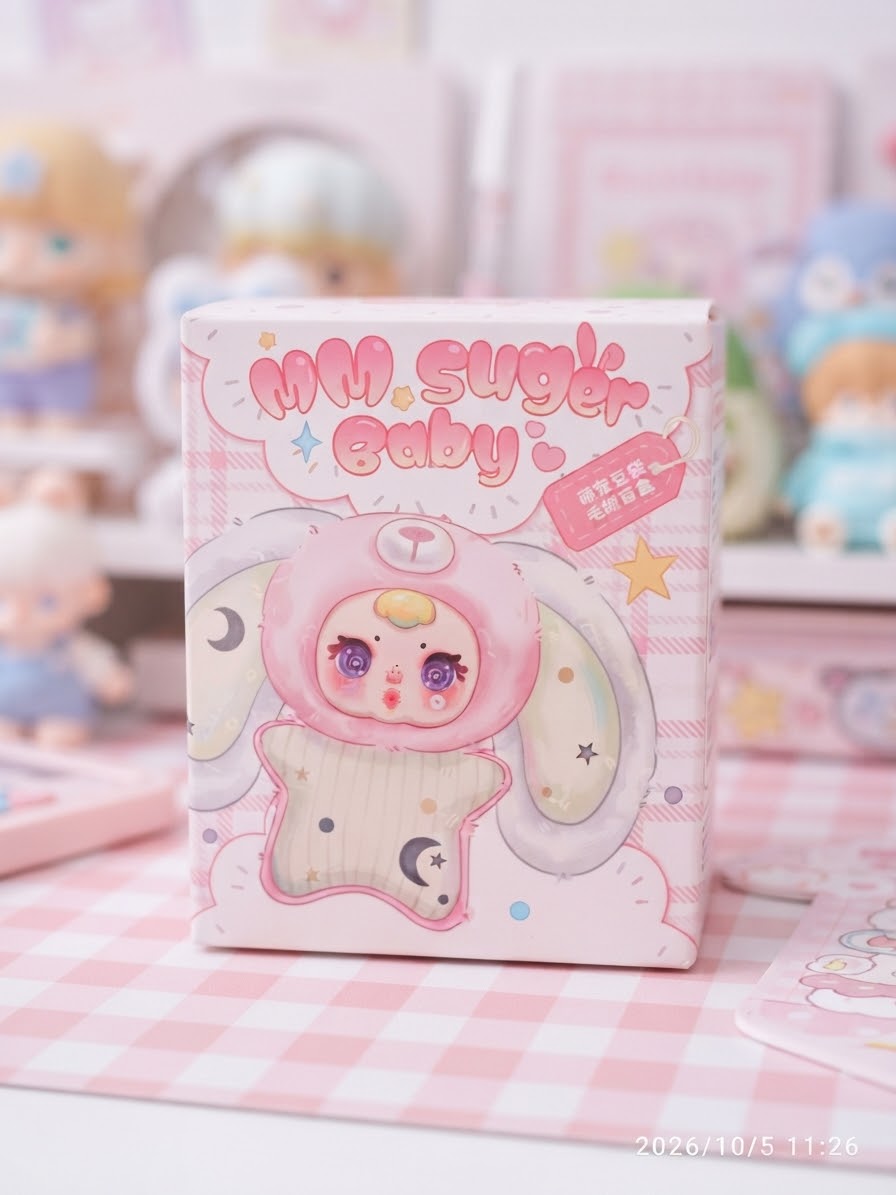 Mm Suger Baby Cute Pet Bean Bag Blind Box