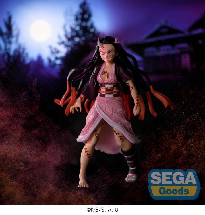 Demon Slayer: Kimetsu no Yaiba FiGURiZMa Nezuko Kamado (Demon Form Advancing Ver.) Figure (Reissue)