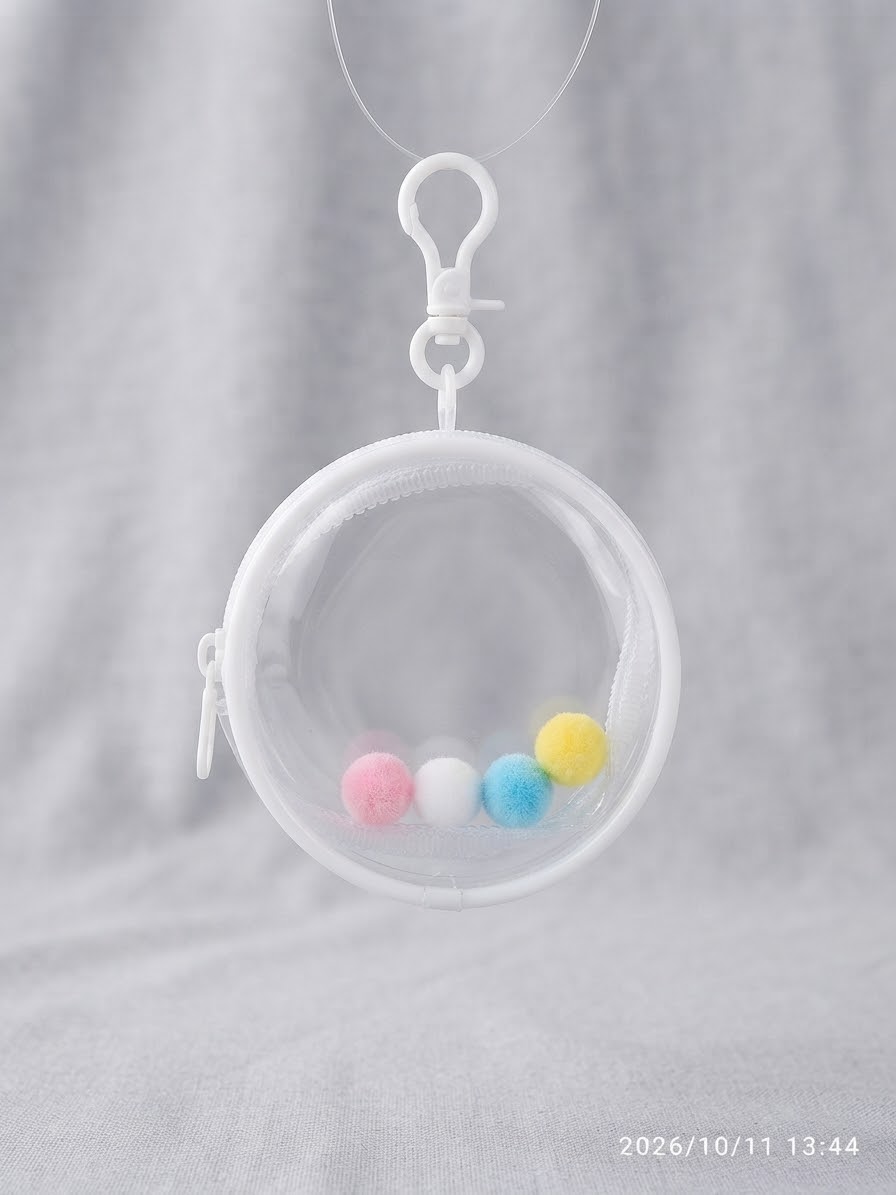 PVC Blind Box Bag Zipper Circle