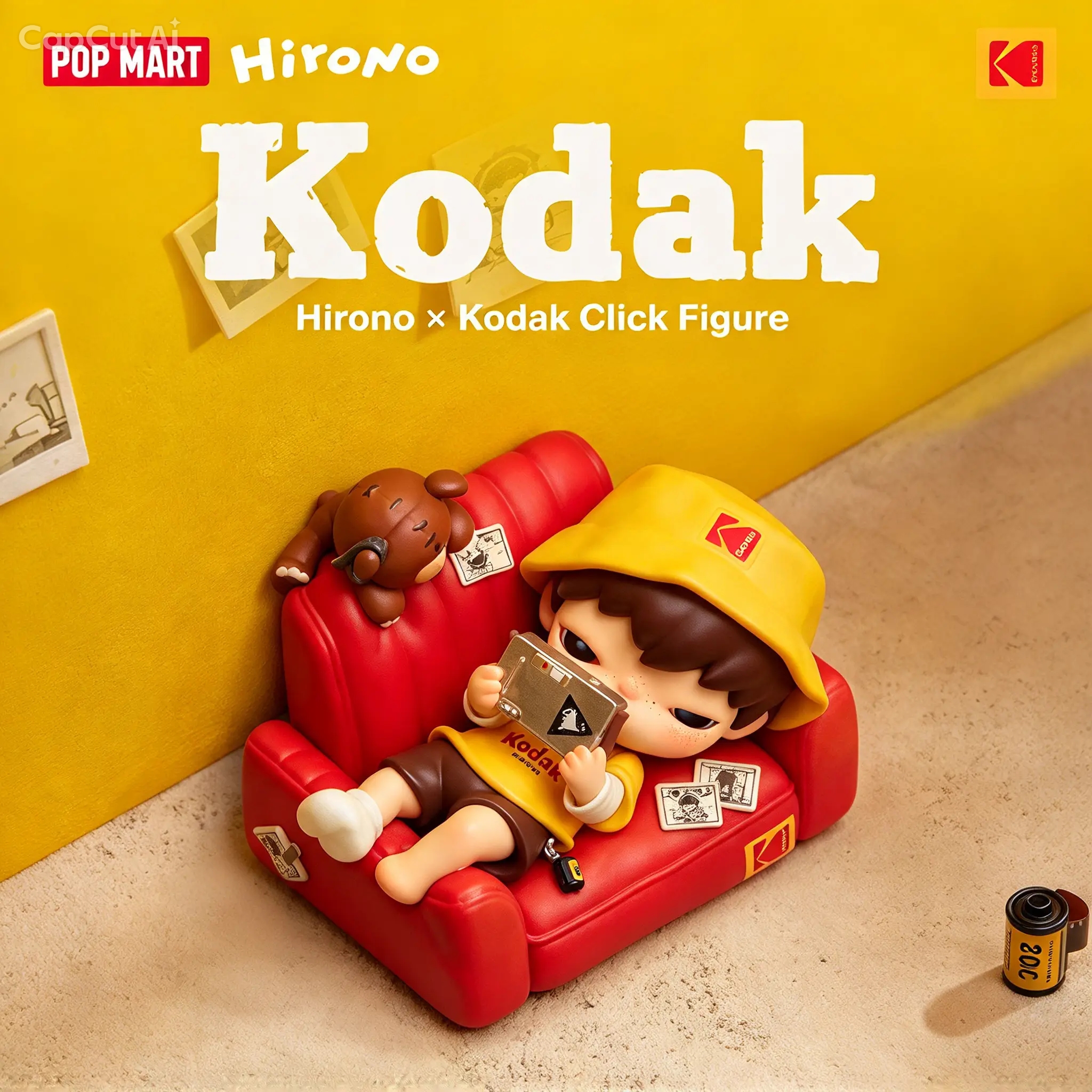 Hirono x Kodak Click Figure | POP MART