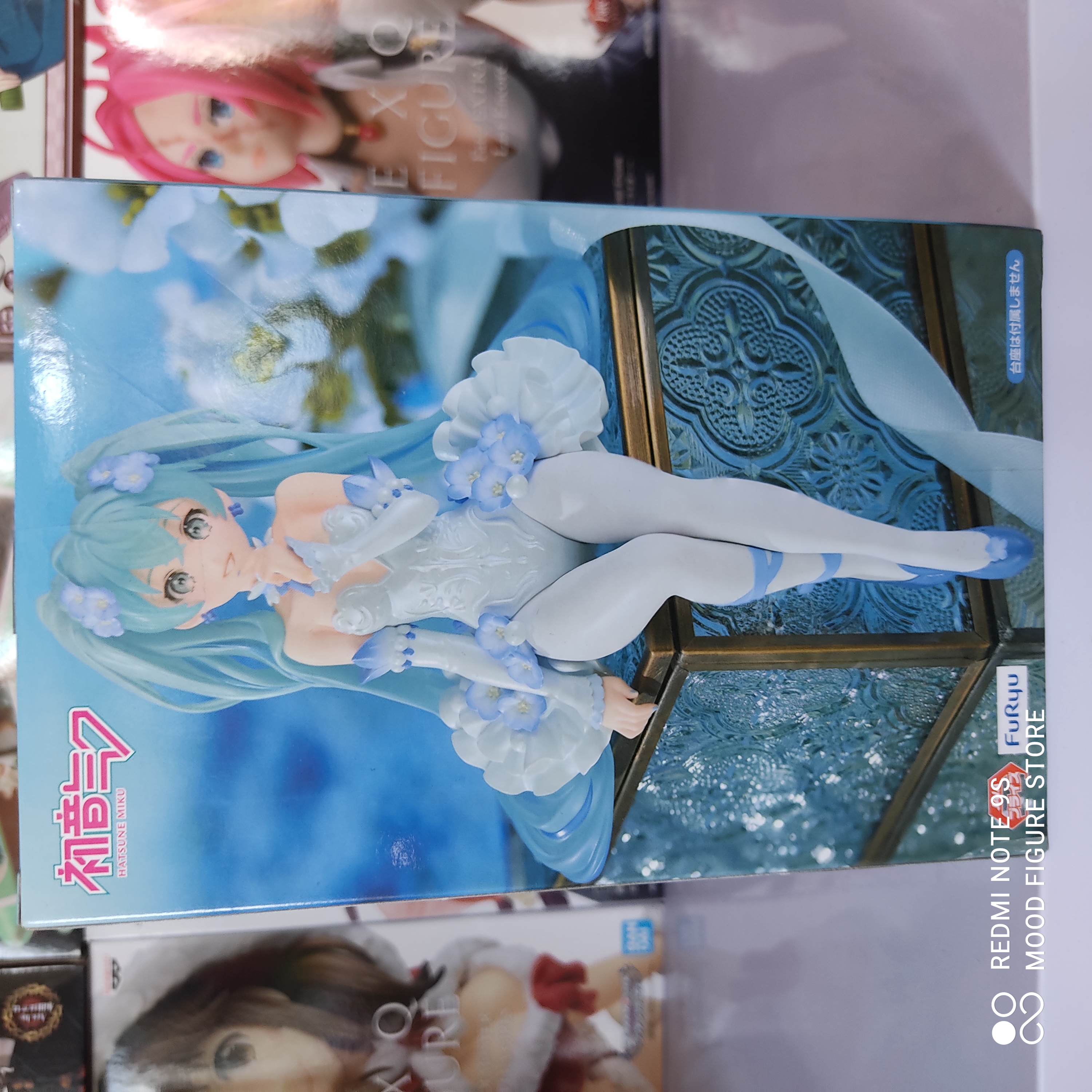 Vocaloid Hatsune Miku (Flower Fairy Nemophila Ver.) Noodle Stopper Figure