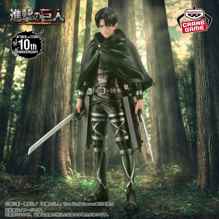 Attack On Titan The Final Season Special Levi (10th Anniversary Ver.) Figure