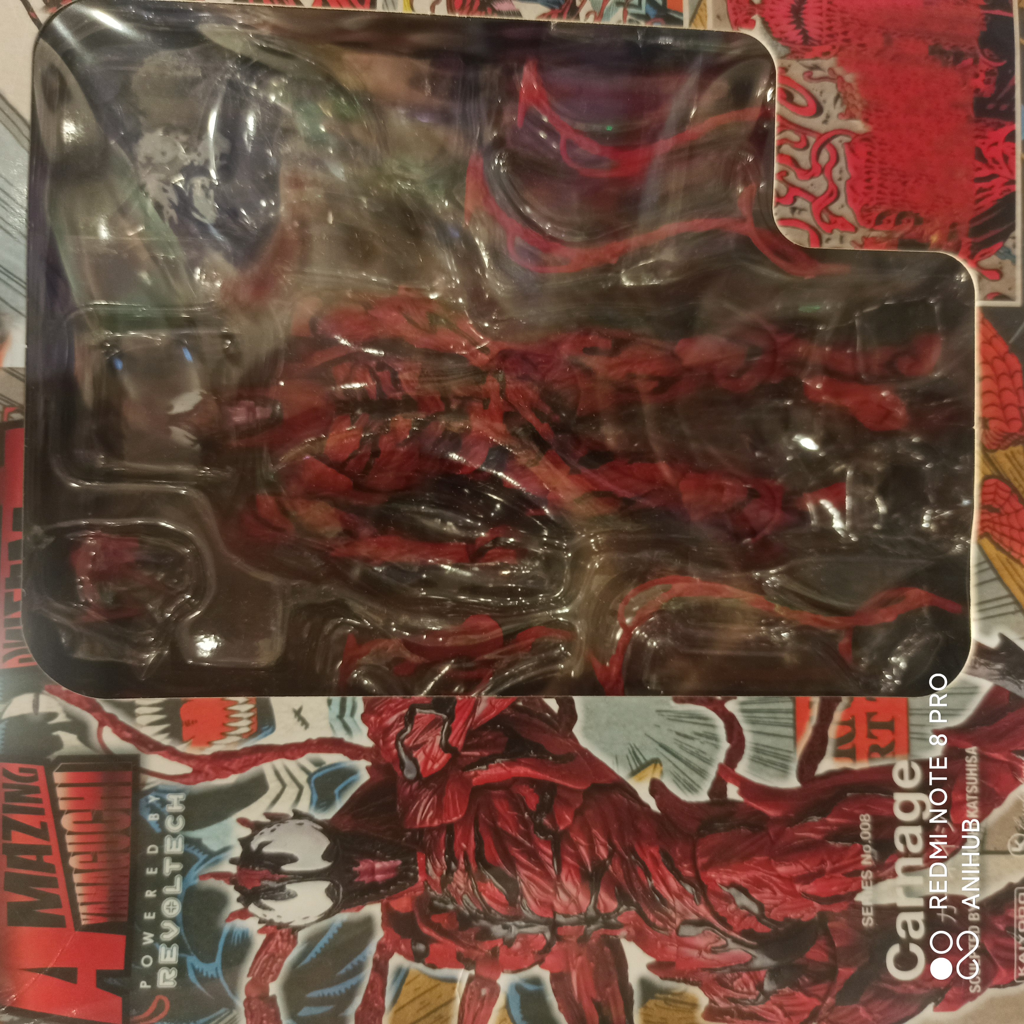 Marvel Venom Red Color