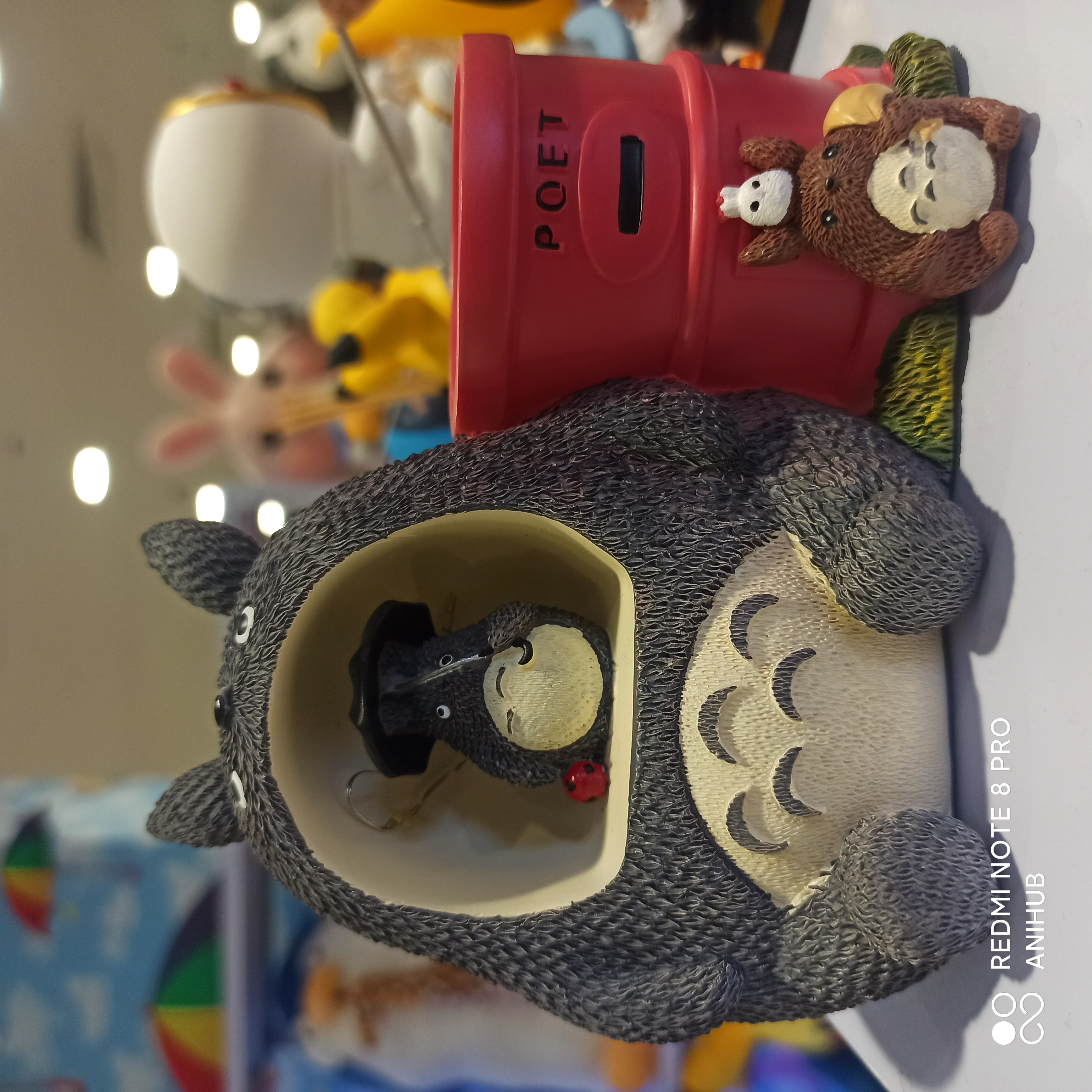 Totoro Lamp With Peper Tank
