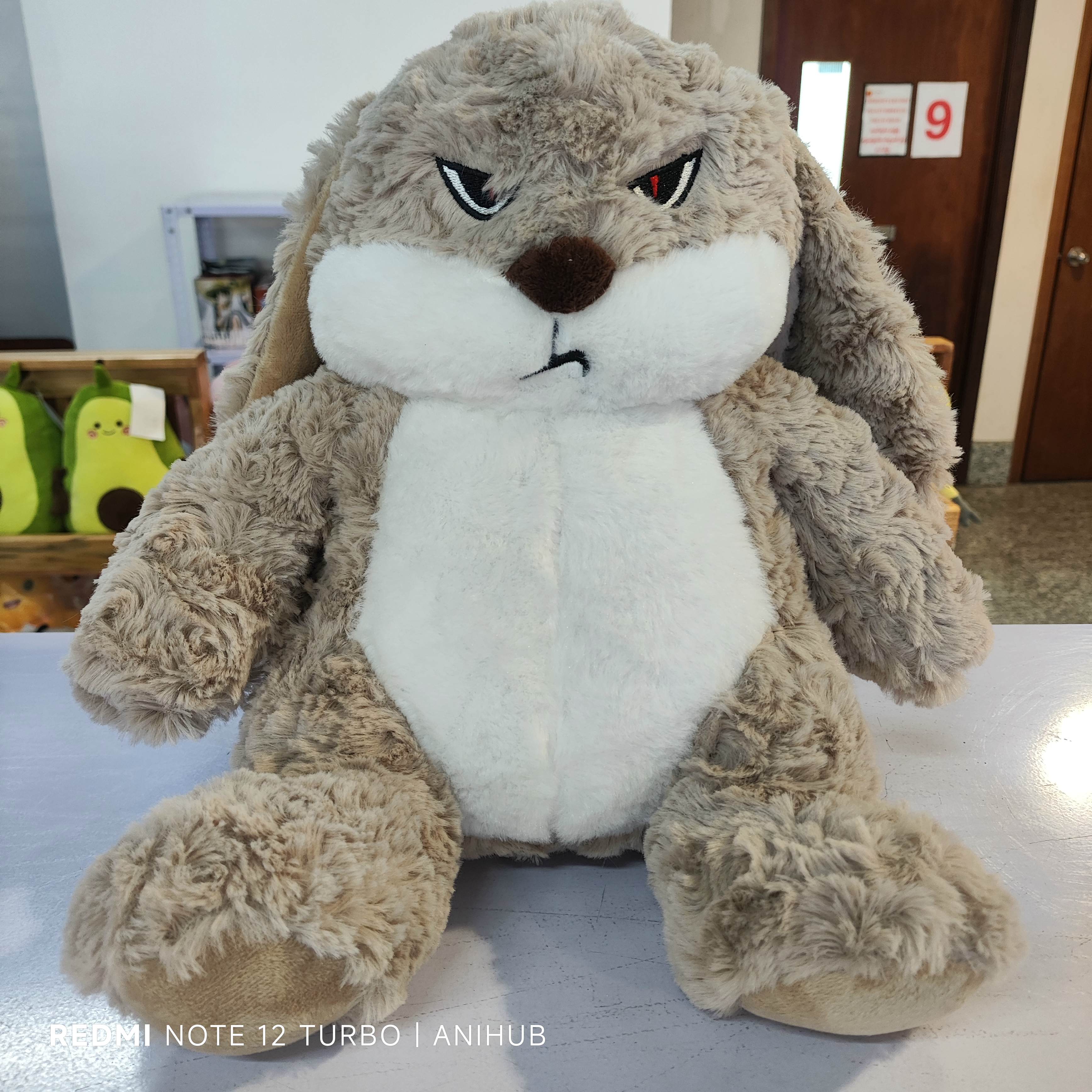 Bunny Angry Face 30cm