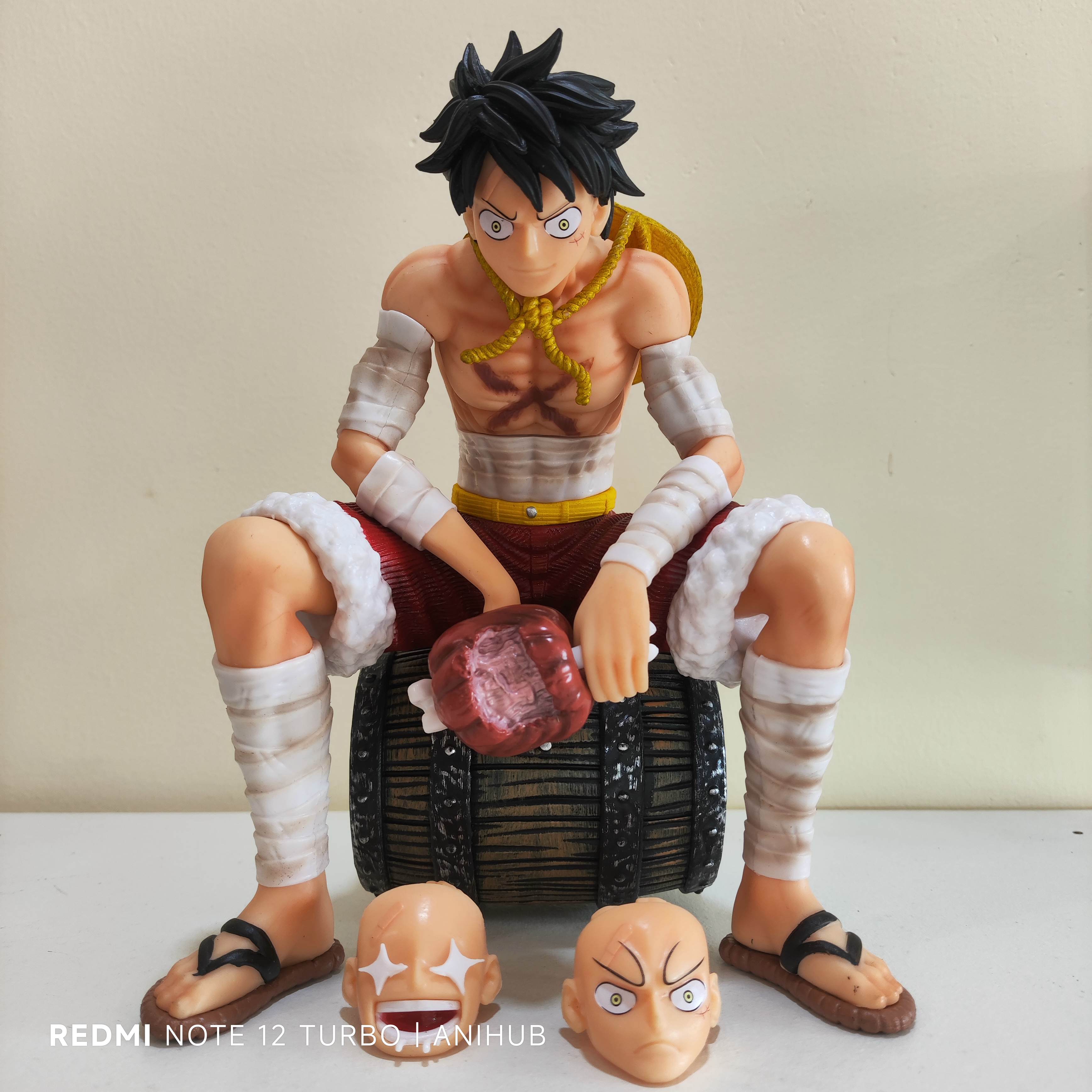 Luffy Sitting on the Pot