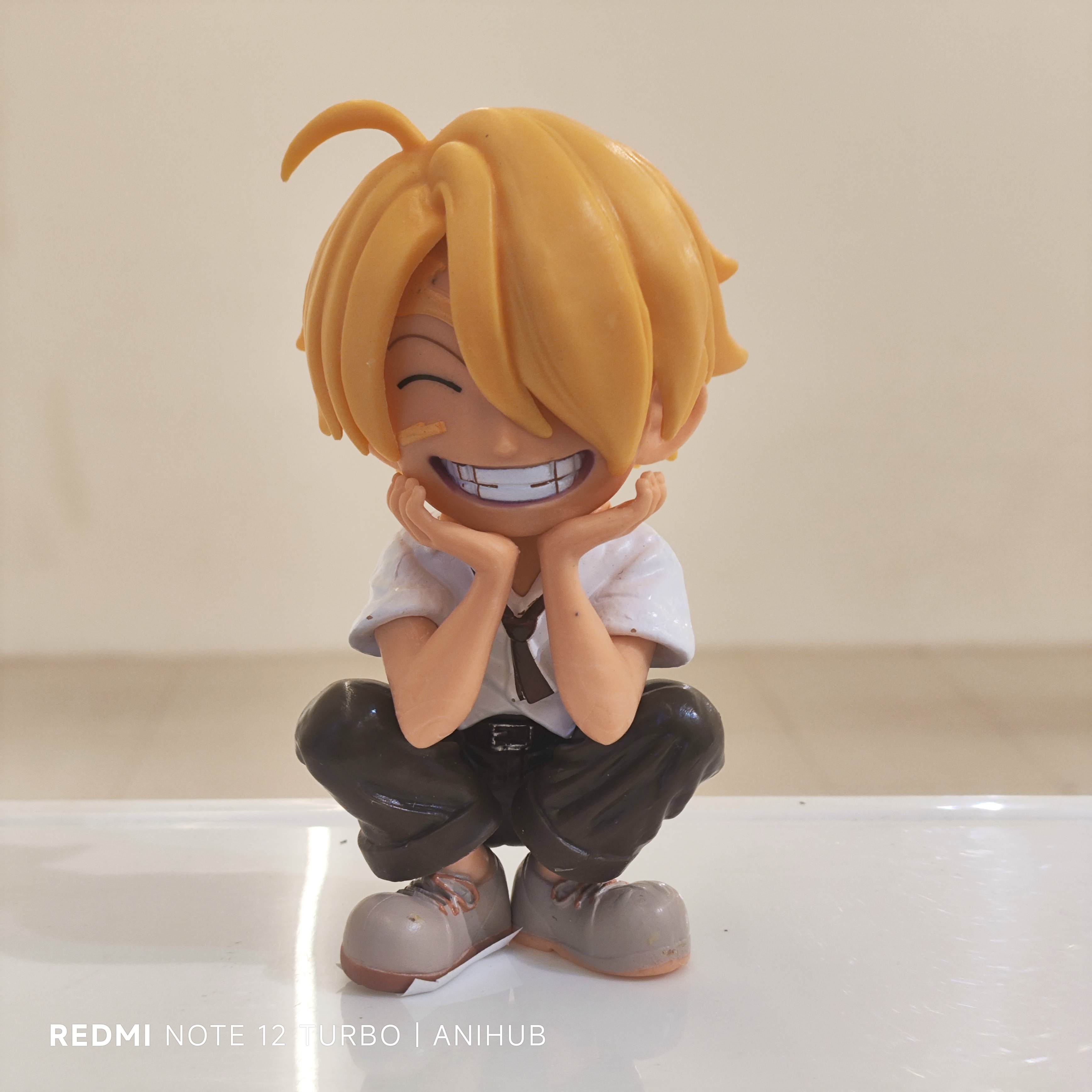 Sanji Childhood Smiling Chibi DXF