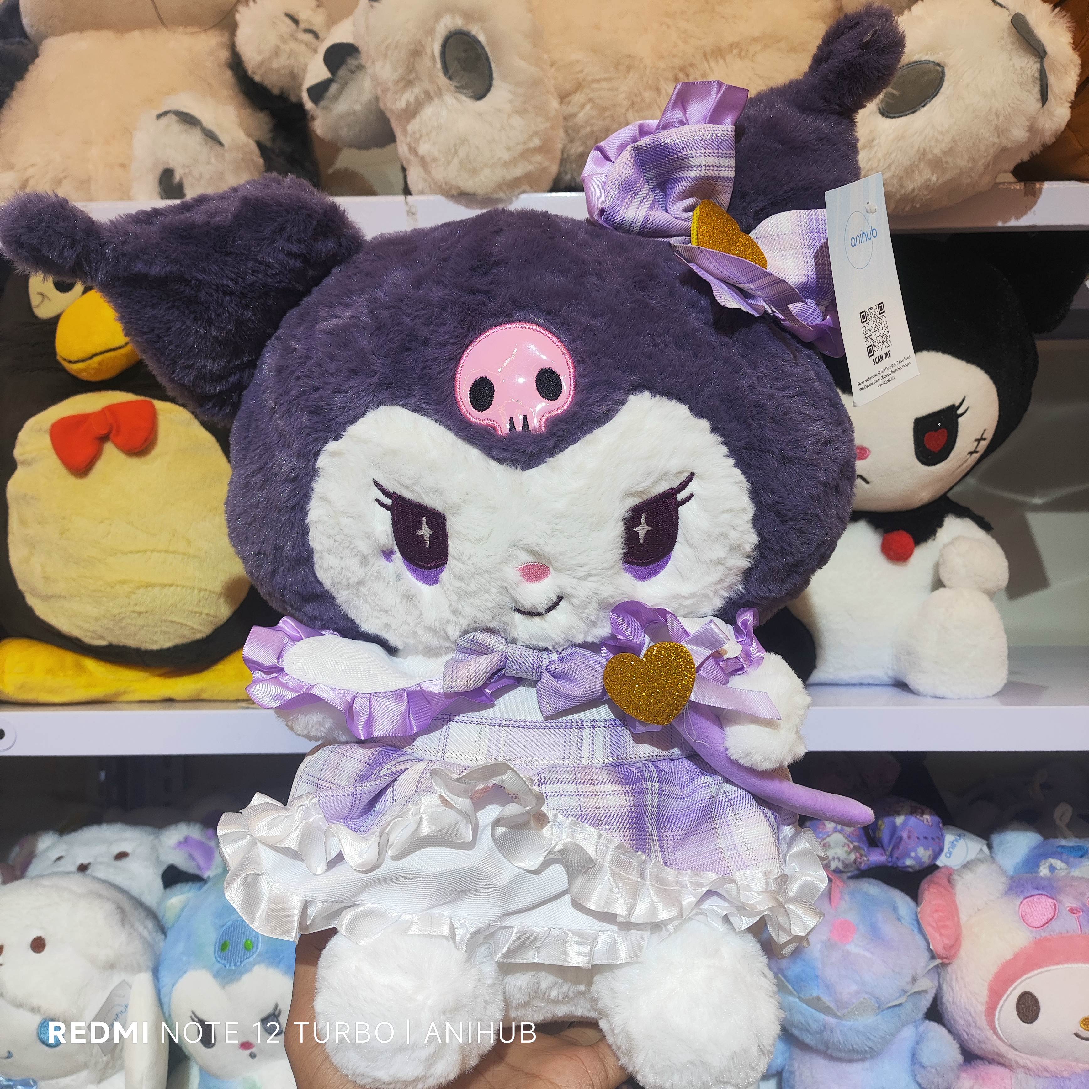 Kuromi With Purple Blouse 30cm