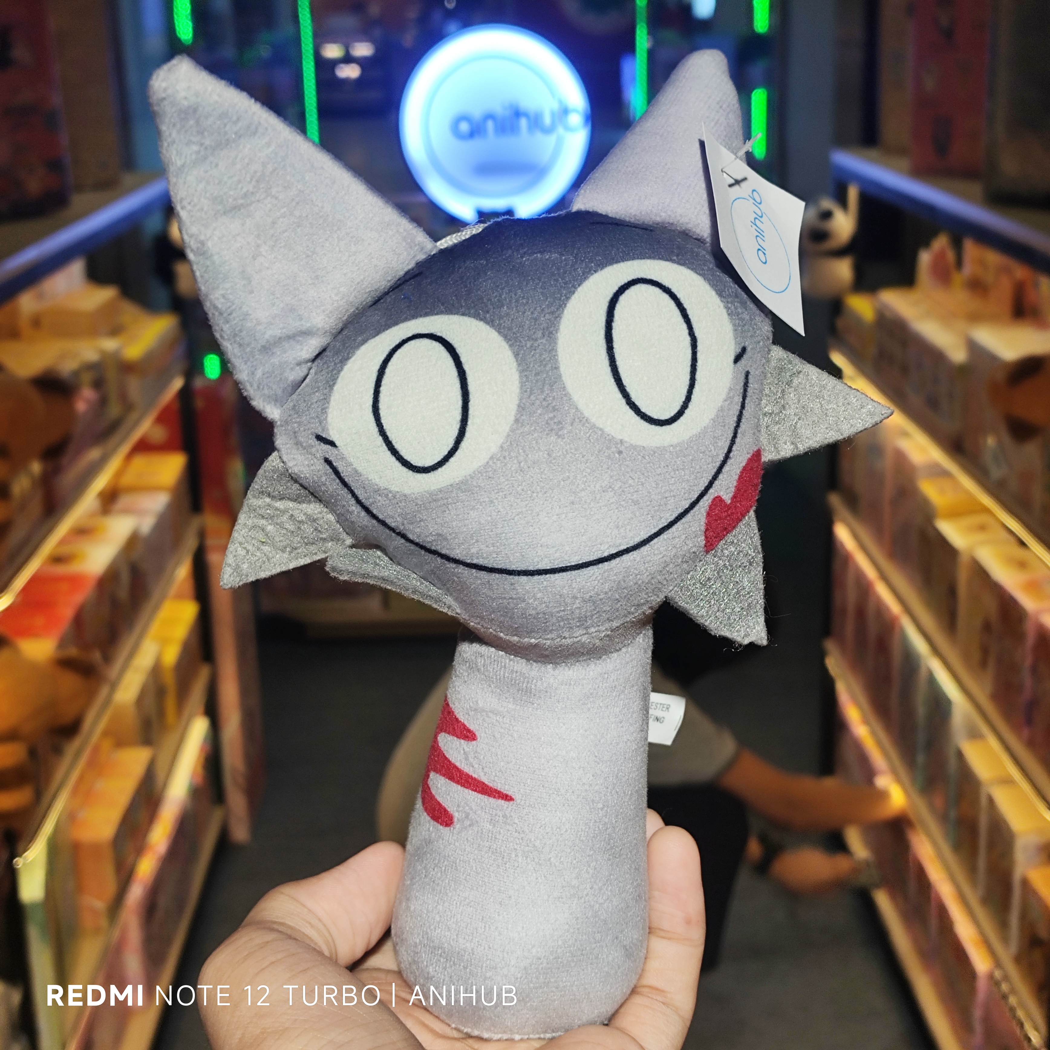 Sprunki Grey Cat Style-2  With Red Spot