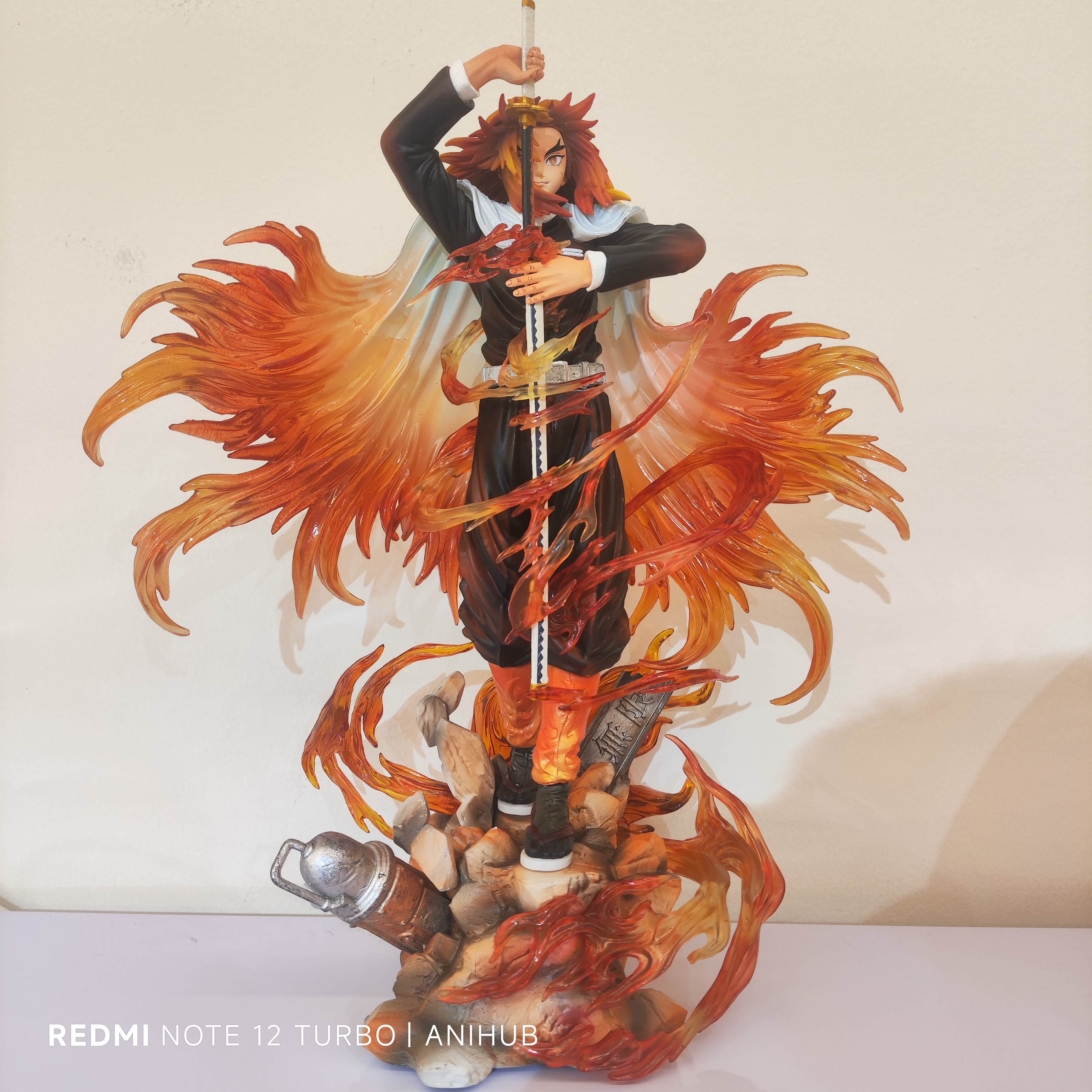 Demon Slayer Anime Figure Rengoku Kyoujurou Statue
