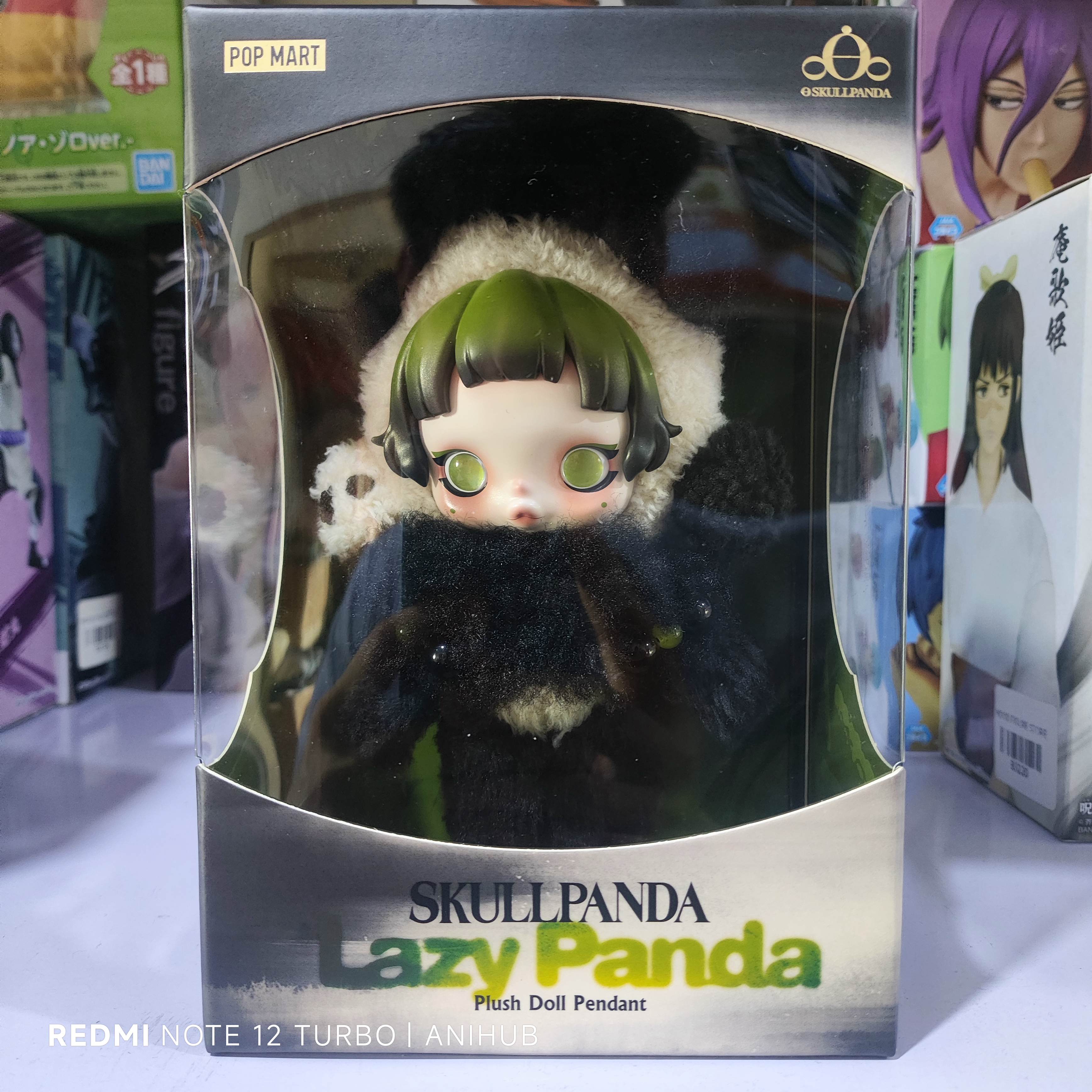 SKULLPANDA Lazy Panda Plush Doll Pendant