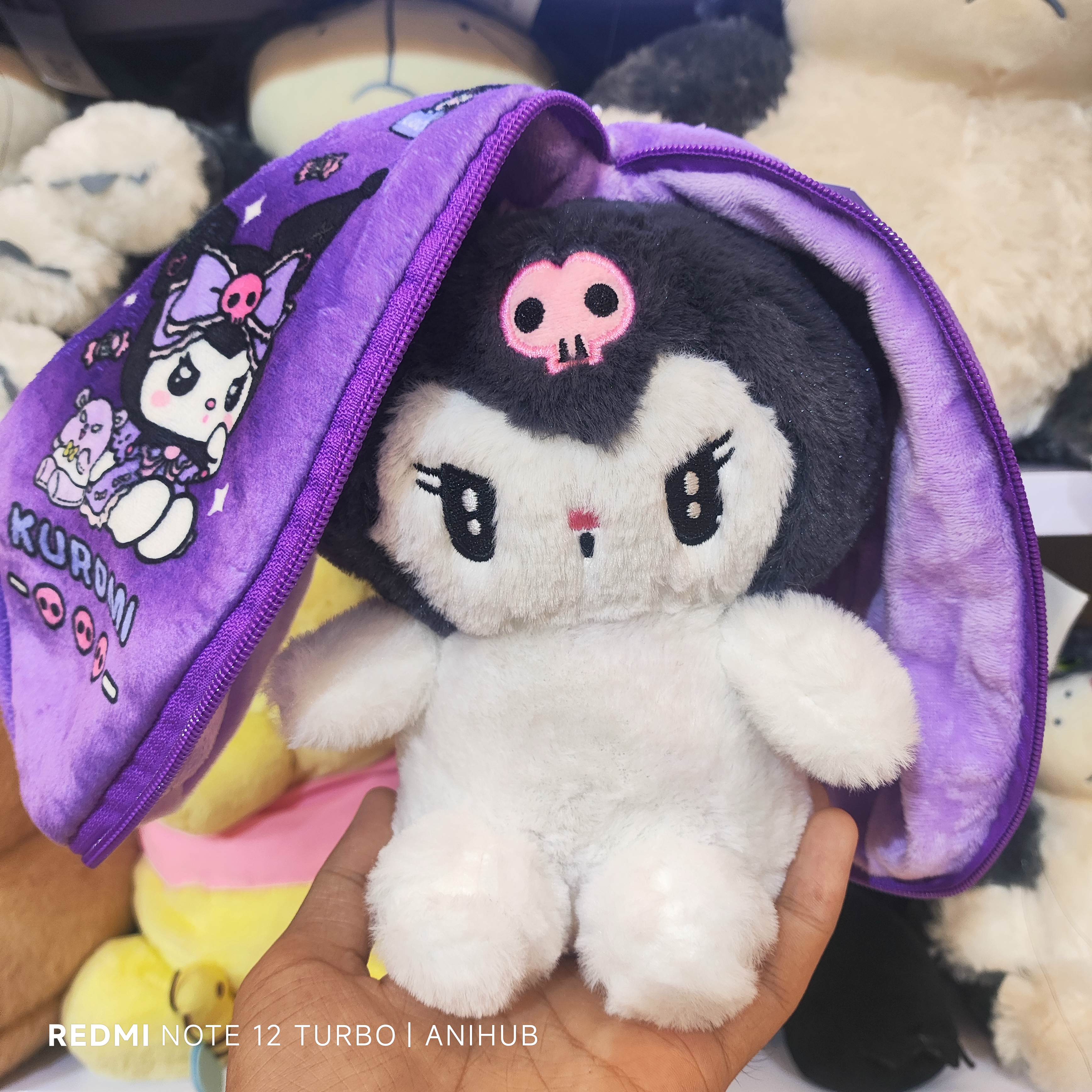 Kuromi Fruit With Zip 25cm