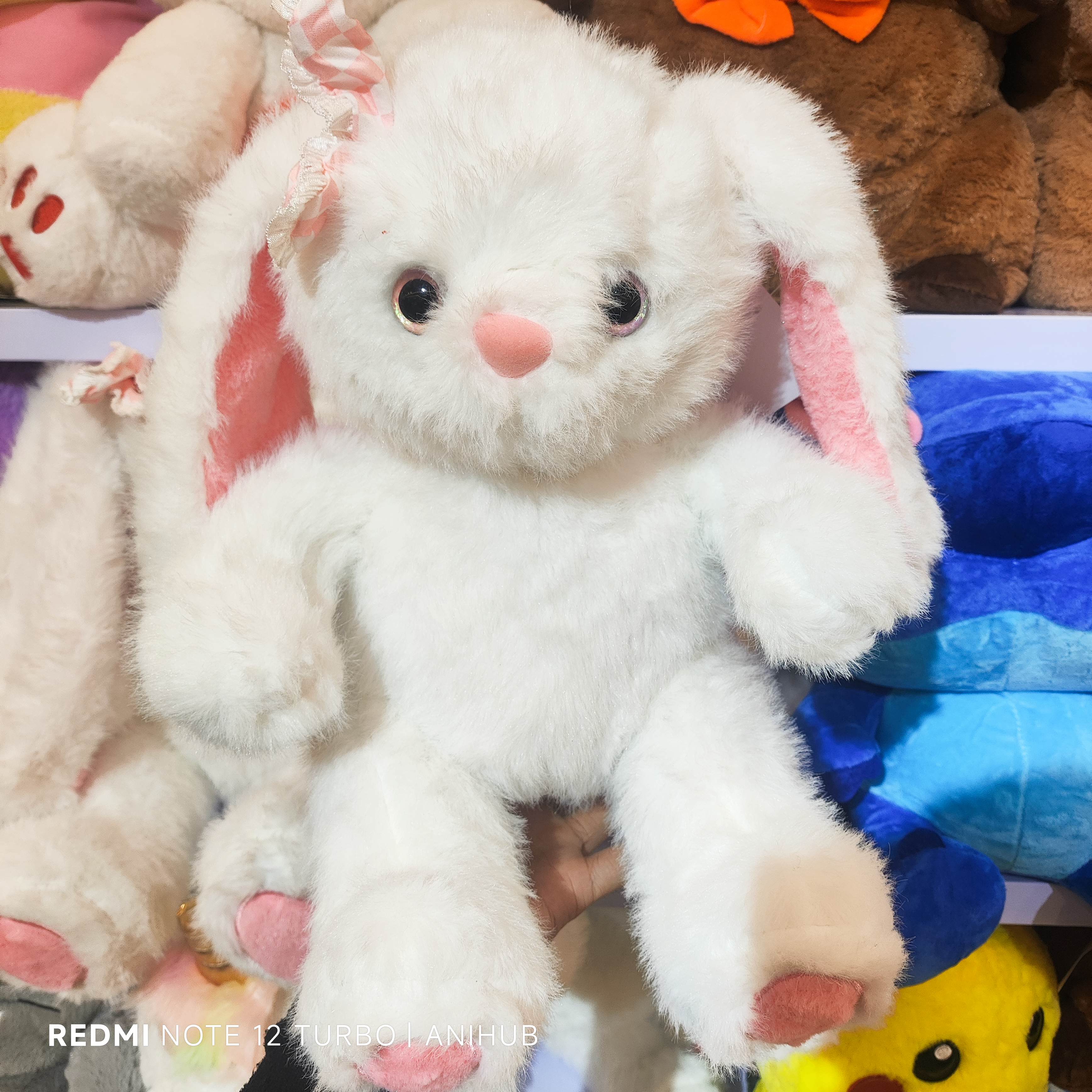 Bunny with ribbon plush 40cm