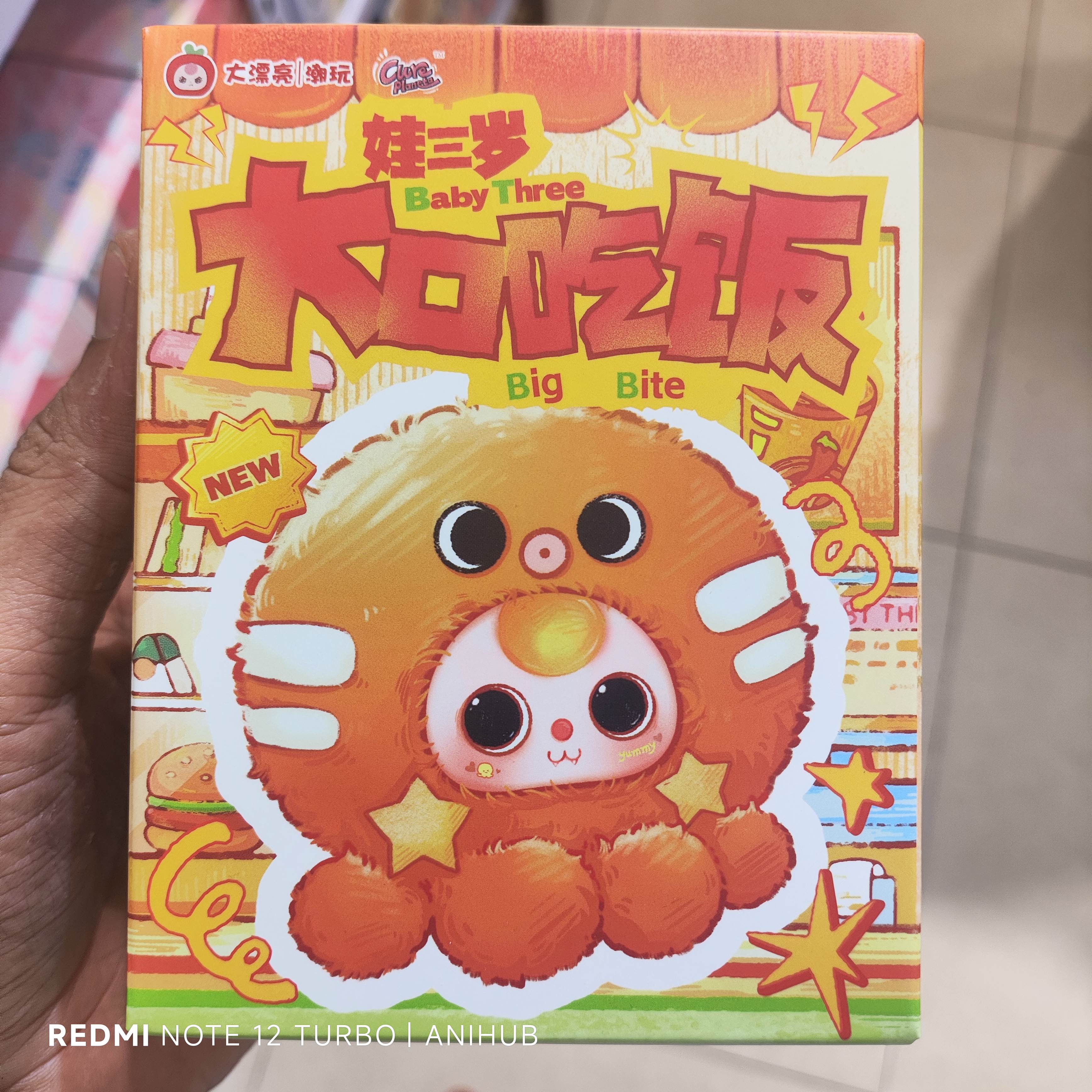 Baby Three Big Bite Plush Blind Box
